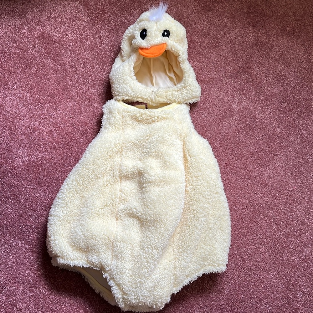 Duckling costume 12-24 mos